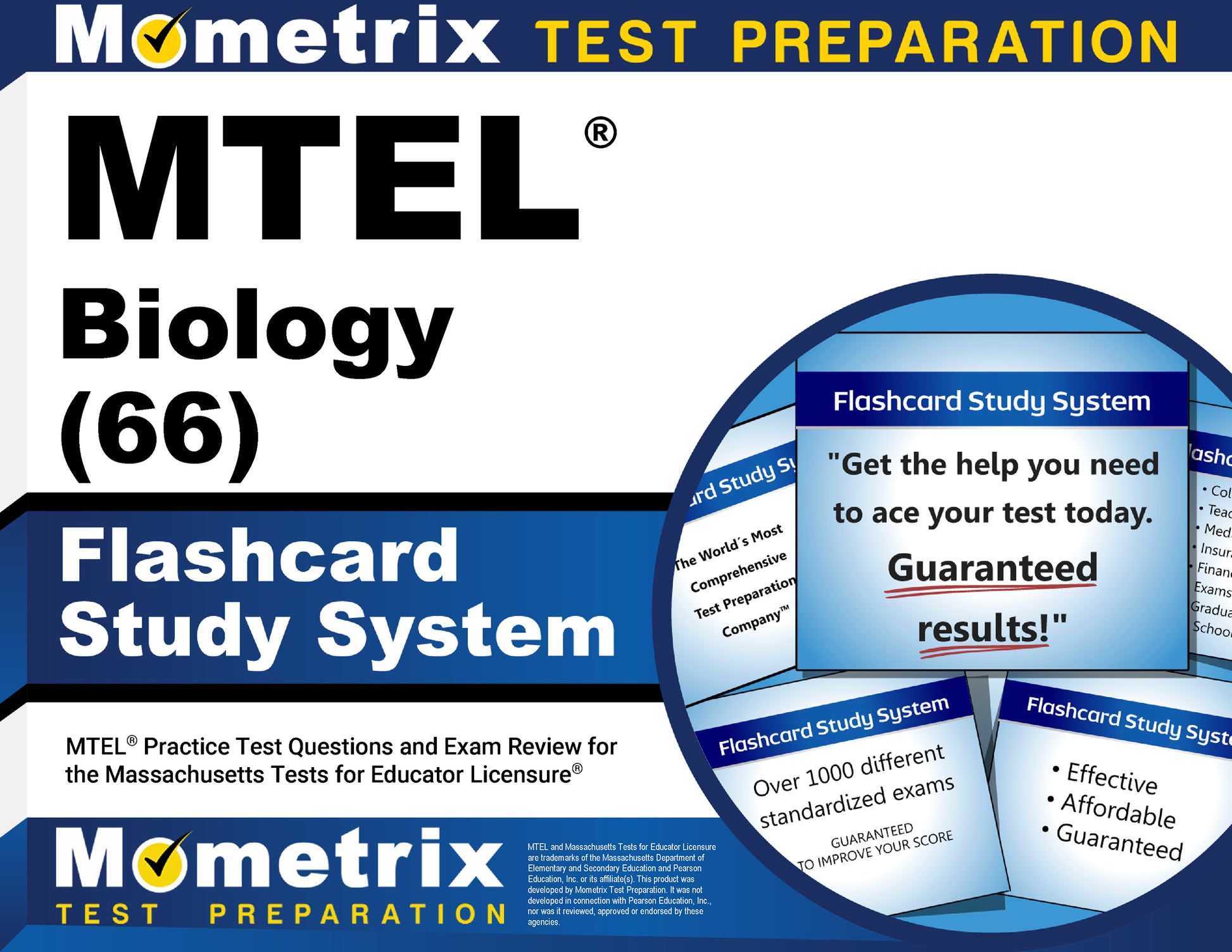 MTEL Biology (66) Flashcard Study System