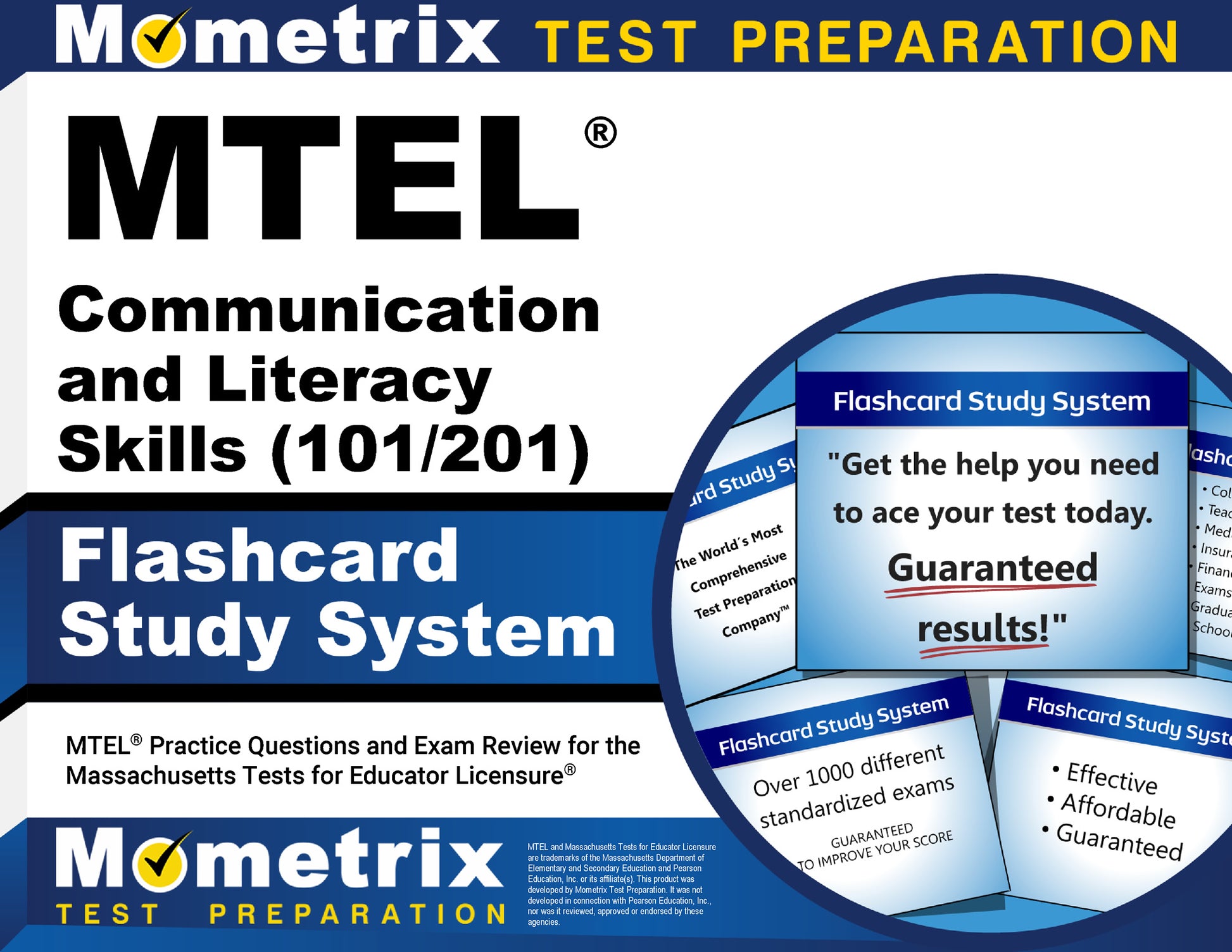 MTEL Communication and Literacy Skills (101/201) Flashcard Study System