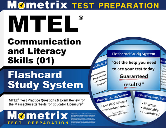 MTEL Communication and Literacy Skills (01) Flashcard Study System