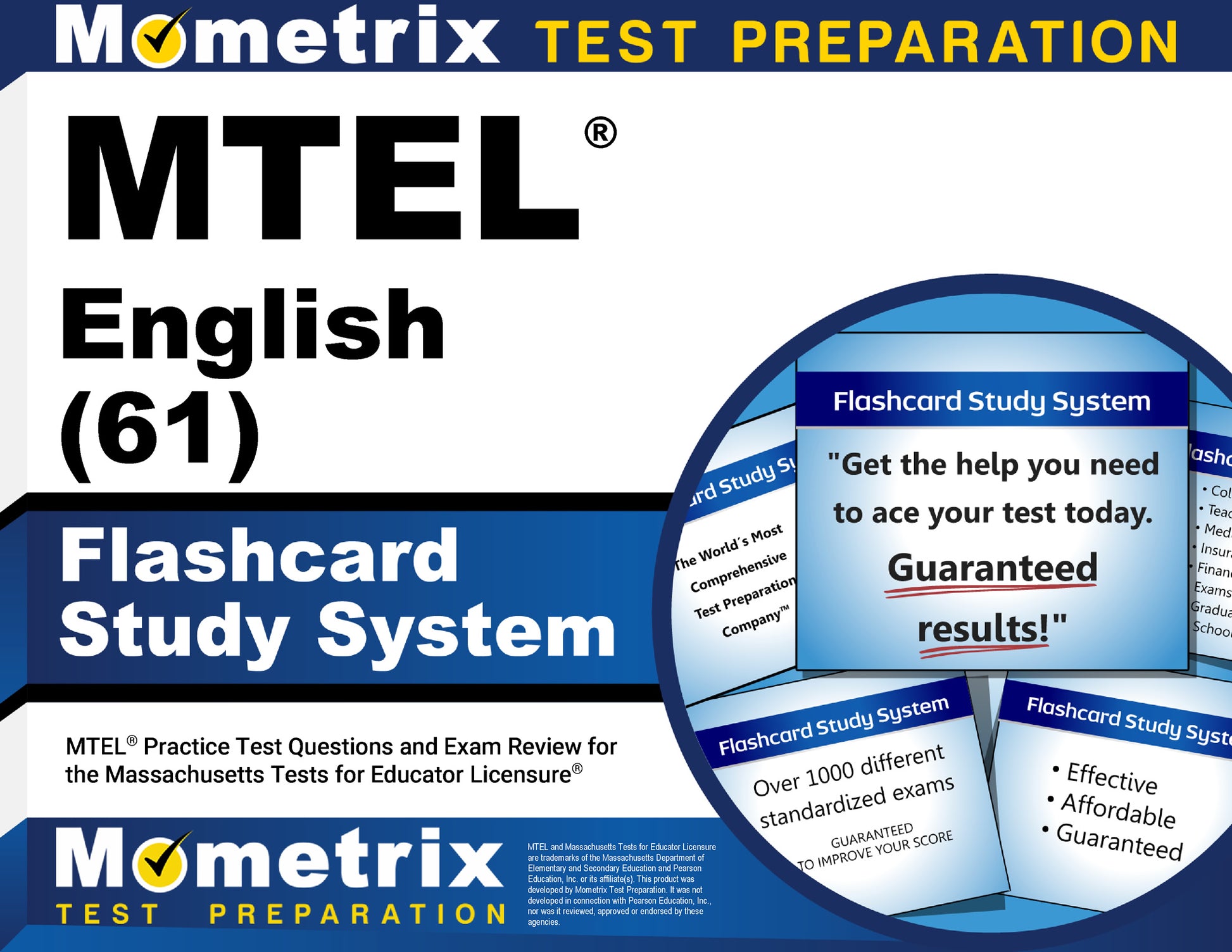 MTEL English (61) Flashcard Study System