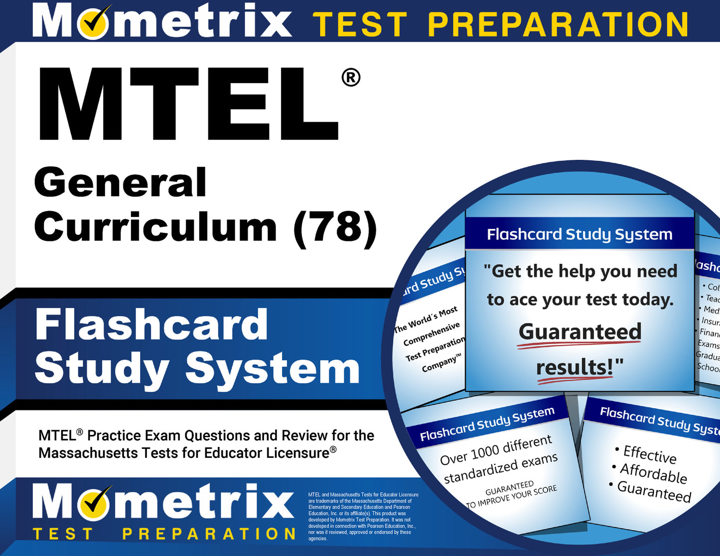 MTEL General Curriculum (78) Flashcard Study System