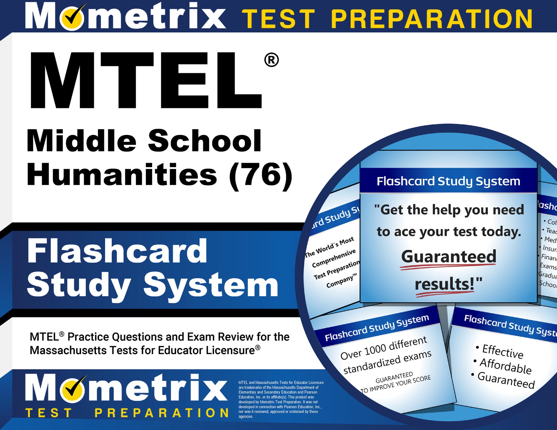 MTEL Middle School Humanities (76) Flashcard Study System