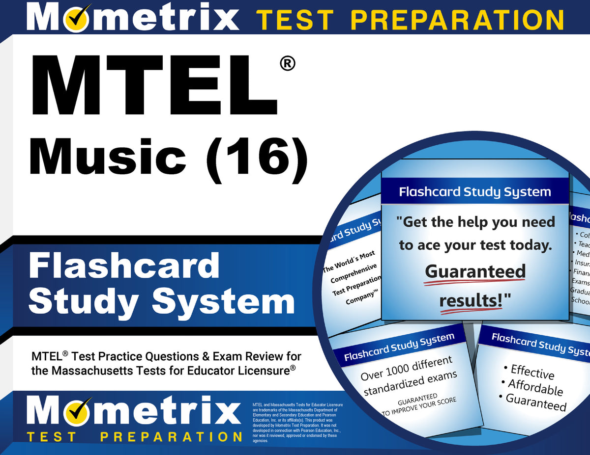 MTEL Music (16) Flashcard Study System