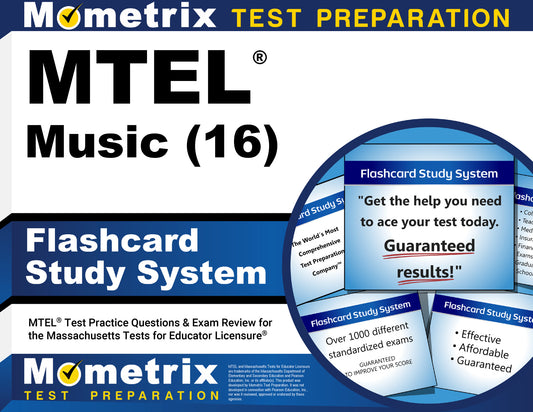 MTEL Music (16) Flashcard Study System