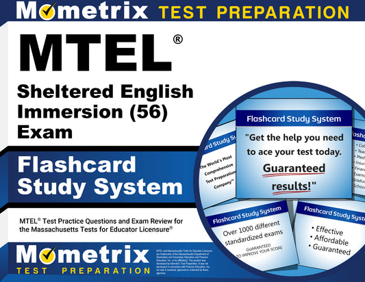 MTEL Sheltered English Immersion (56) Exam Flashcard Study System