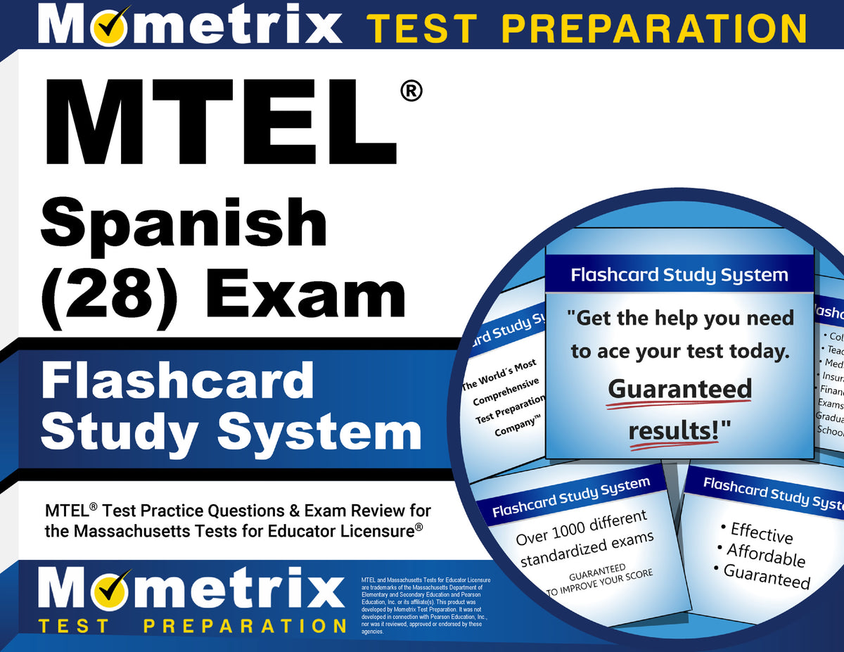 MTEL Spanish (28) Exam Flashcard Study System