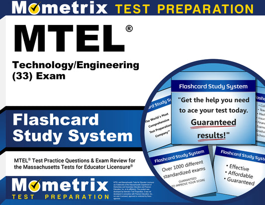 MTEL Technology/Engineering (33) Exam Flashcard Study System