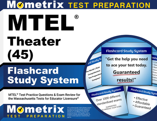 MTEL Theater (45) Flashcard Study System