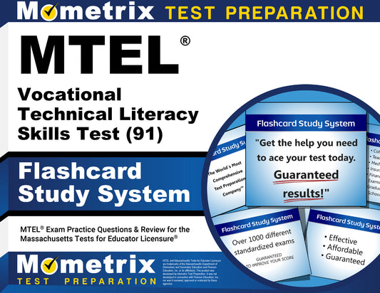 MTEL Vocational Technical Literacy Skills Test (91) Flashcard Study System
