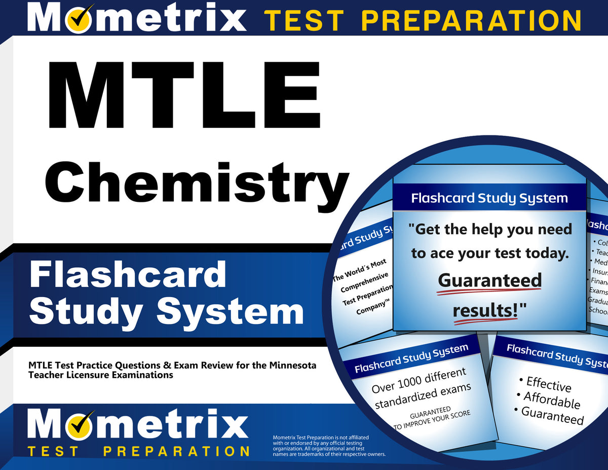MTLE Chemistry Flashcard Study System