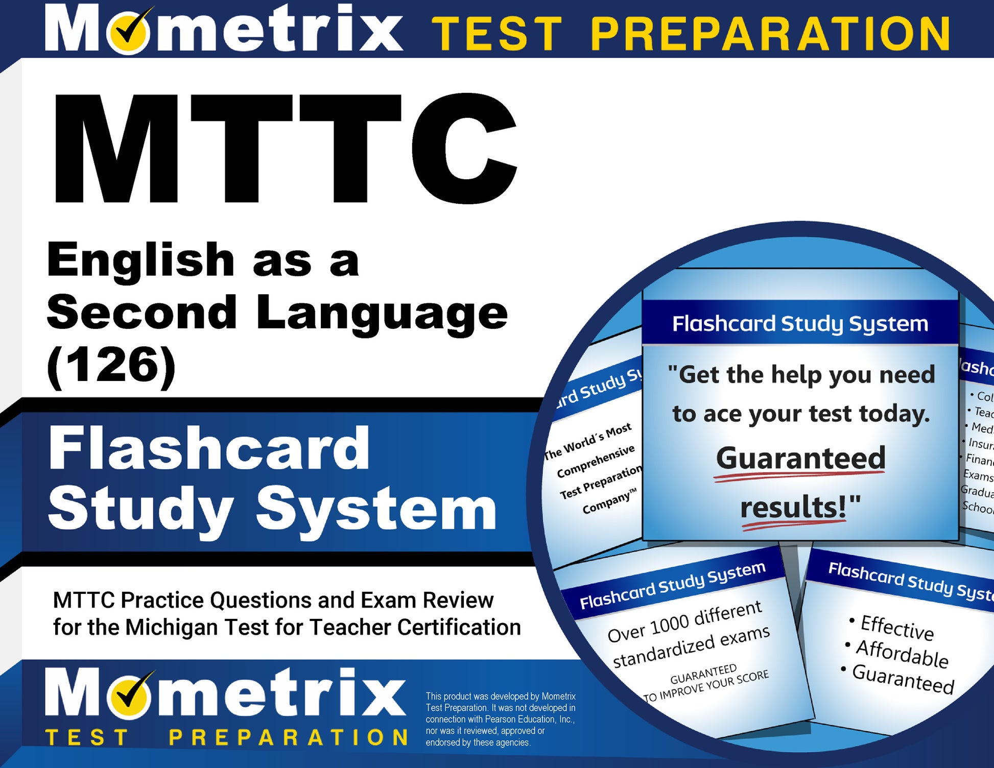 MTTC English as a Second Language (126) Flashcard Study System
