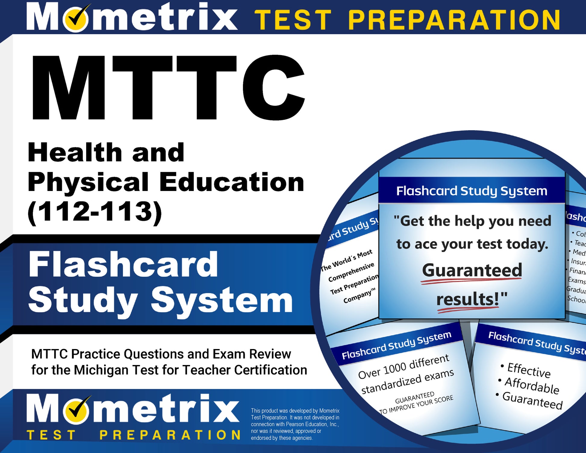 MTTC Health and Physical Education (112-113) Flashcard Study System