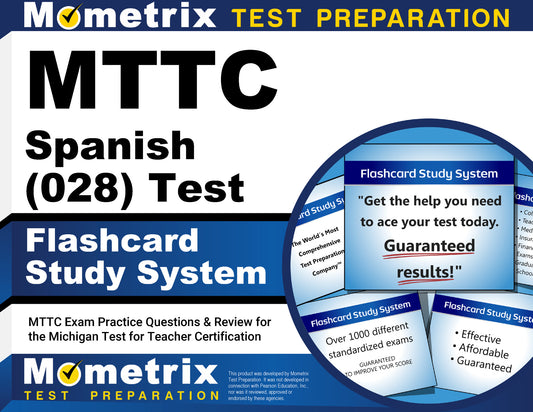 MTTC Spanish (028) Test Flashcard Study System