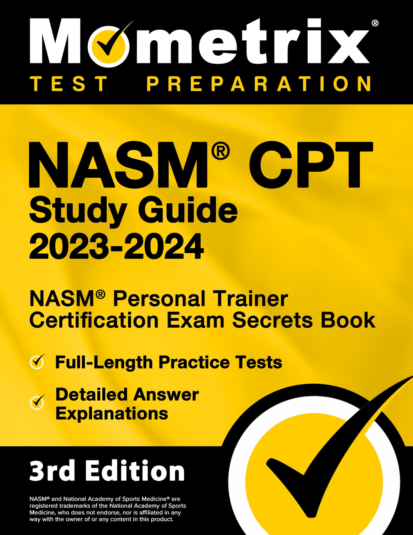 NASM CPT Study Guide 2023-2024 - NASM Personal Trainer Certification Exam Secrets Book [3rd Edition]