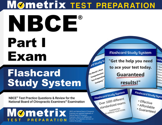 NBCE Part I Exam Flashcard Study System