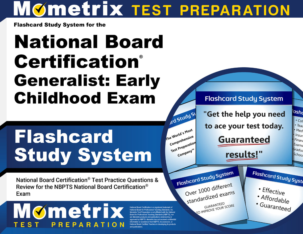 Flashcard Study System for the National Board Certification Generalist: Early Childhood Exam