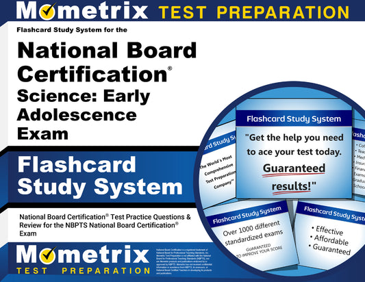 Flashcard Study System for the National Board Certification Science: Early Adolescence Exam