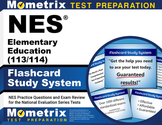NES Elementary Education (113/114) Flashcard Study System