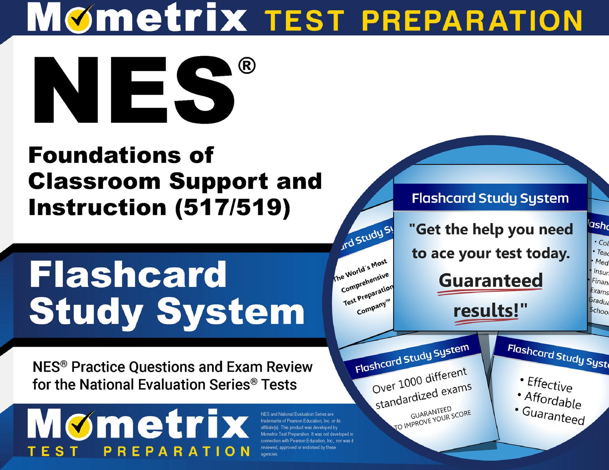 NES Foundations of Classroom Support and Instruction (517/519) Flashcard Study System