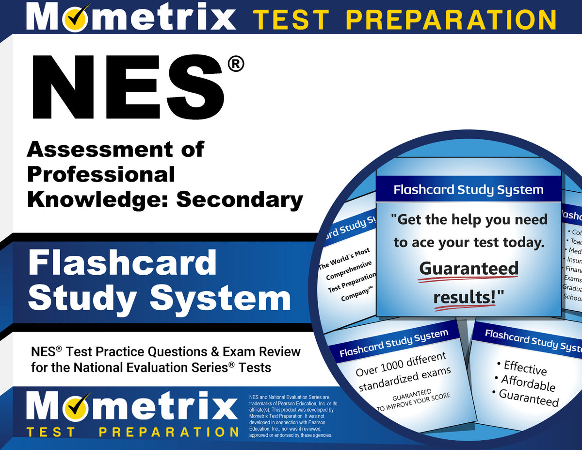 NES Assessment of Professional Knowledge: Secondary Flashcard Study System