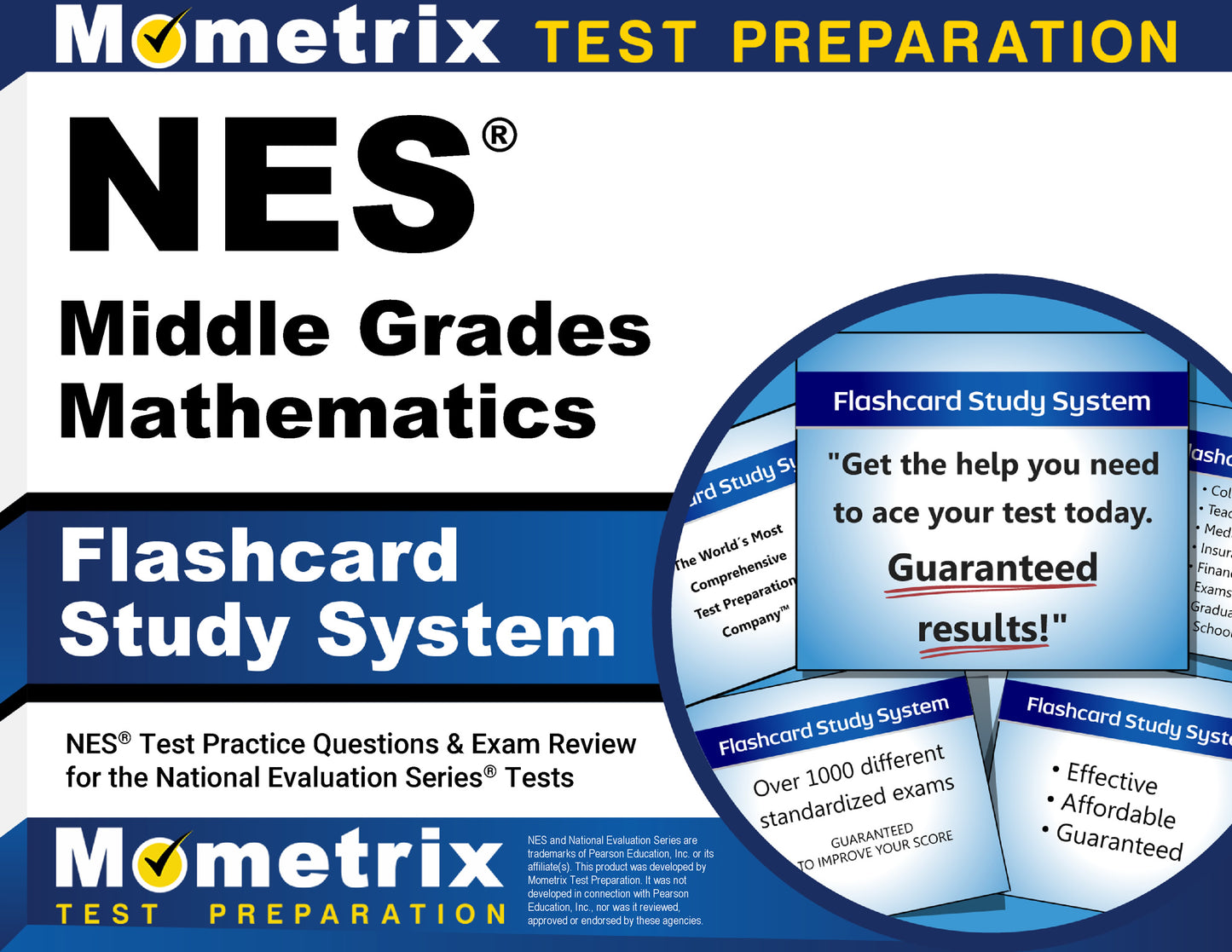 NES Middle Grades Mathematics Flashcard Study System