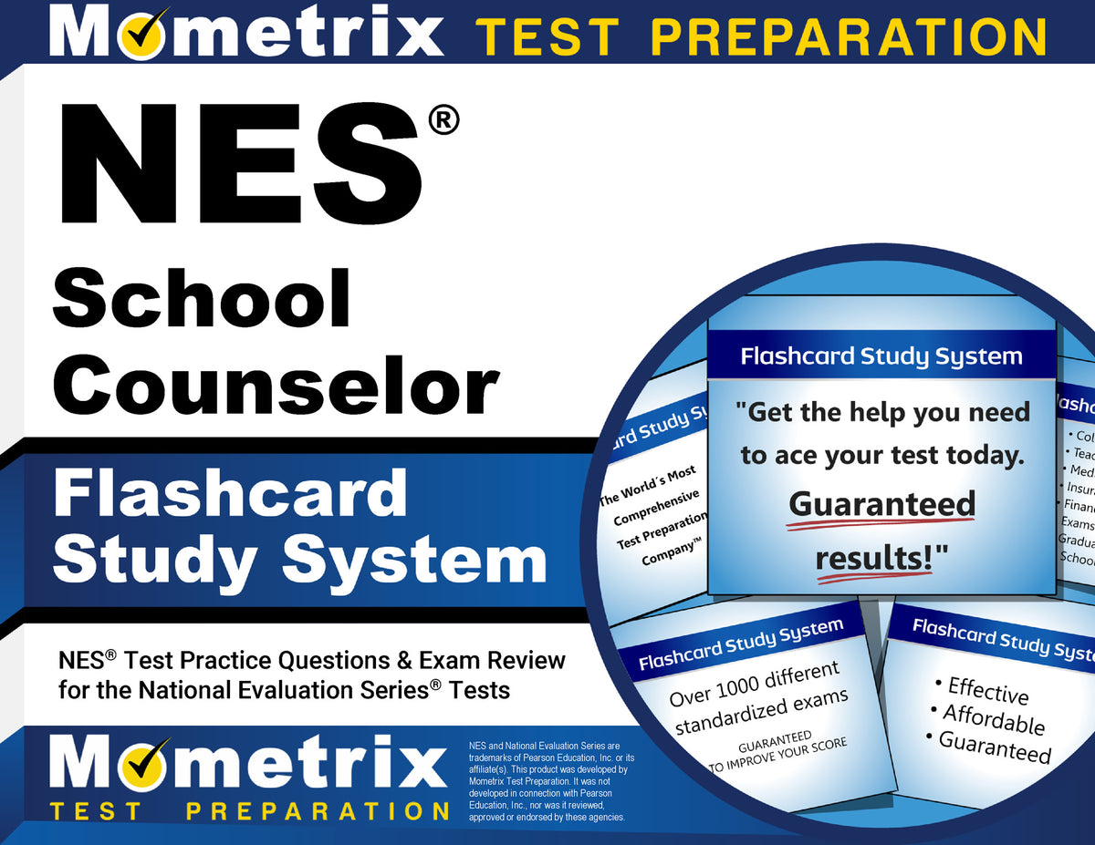 NES School Counselor Flashcard Study System