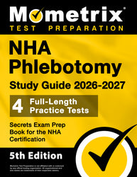 NHA Phlebotomy Study Guide 2026-2027 - Secrets Exam Prep Book [5th Edition] (ebook access)