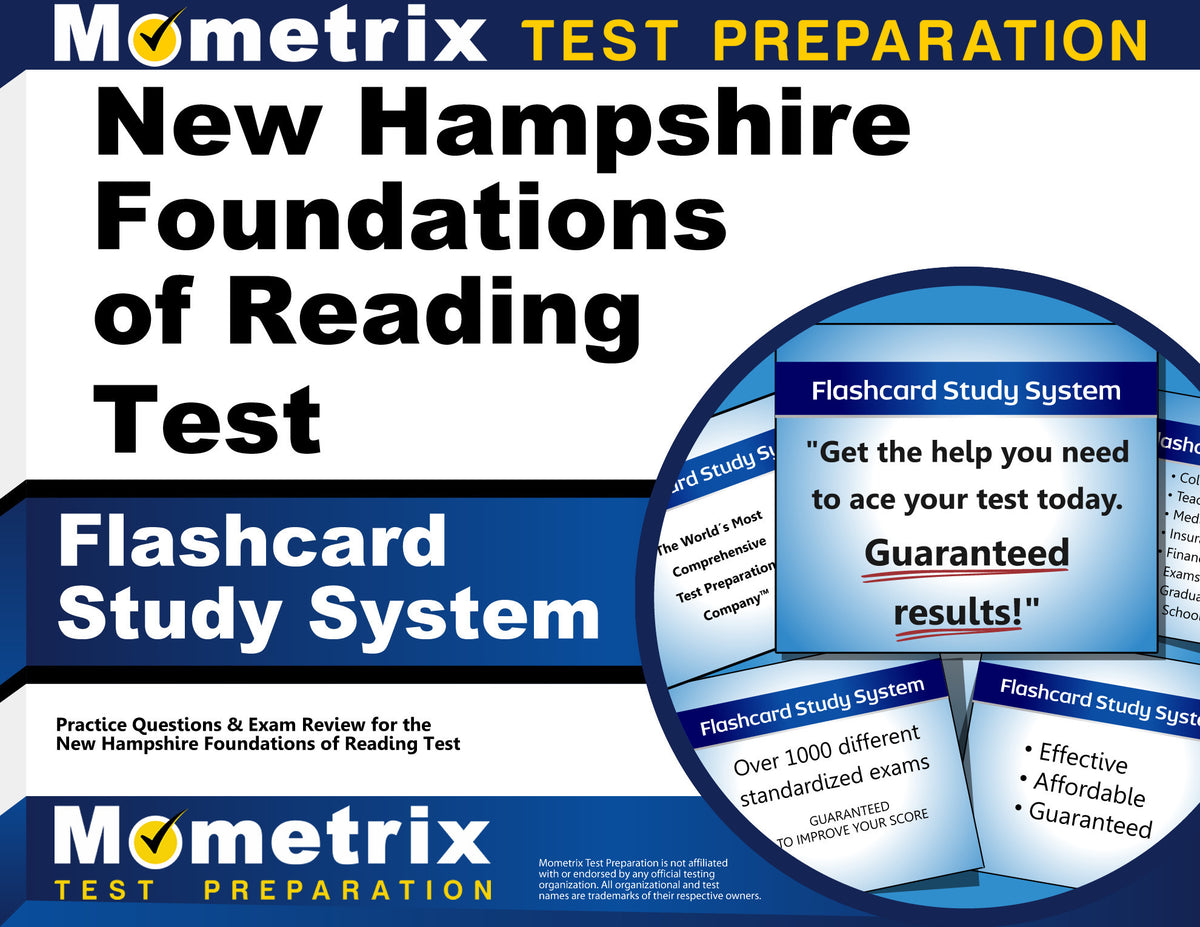 New Hampshire Foundations of Reading Test Flashcard Study System