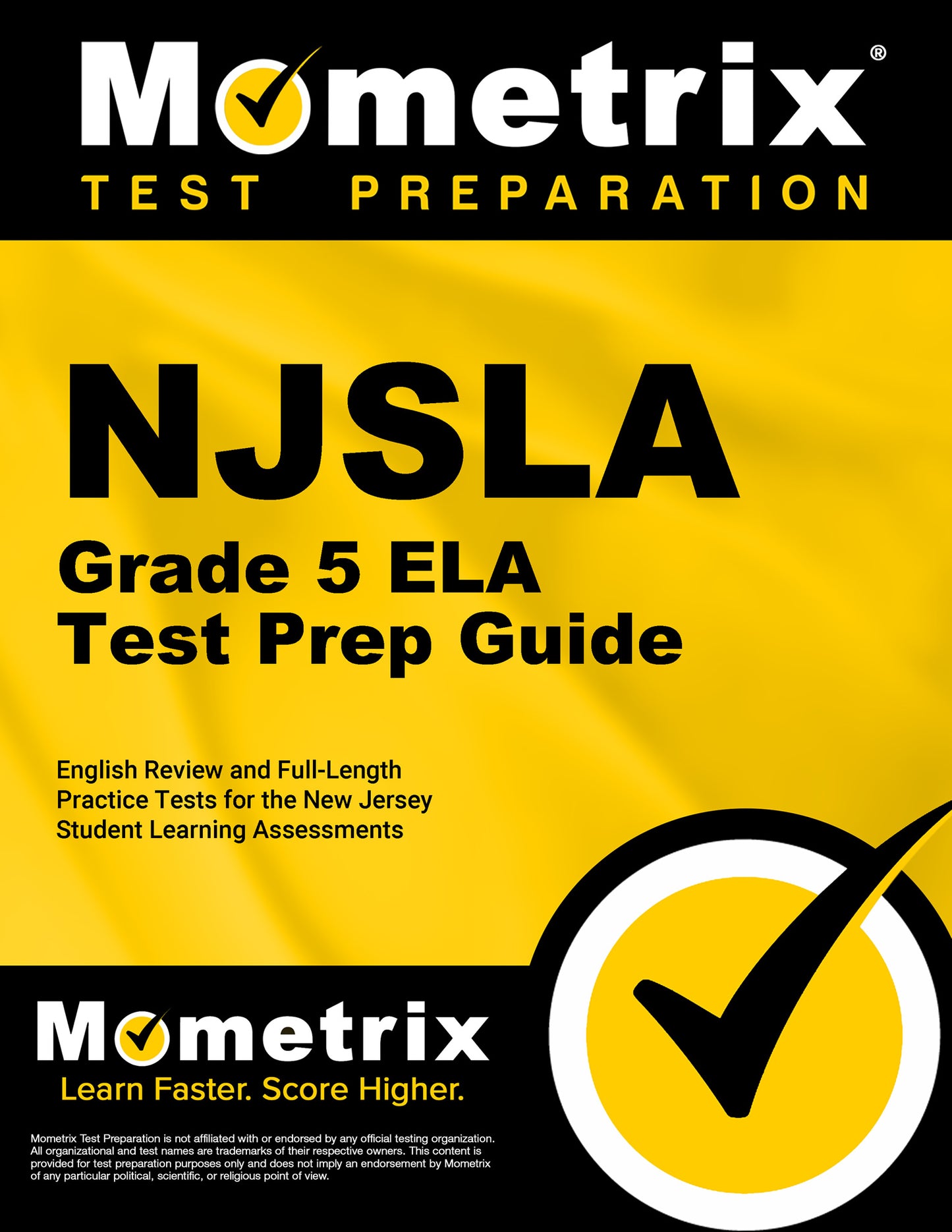 NJSLA Grade 5 ELA Test Prep Guide
