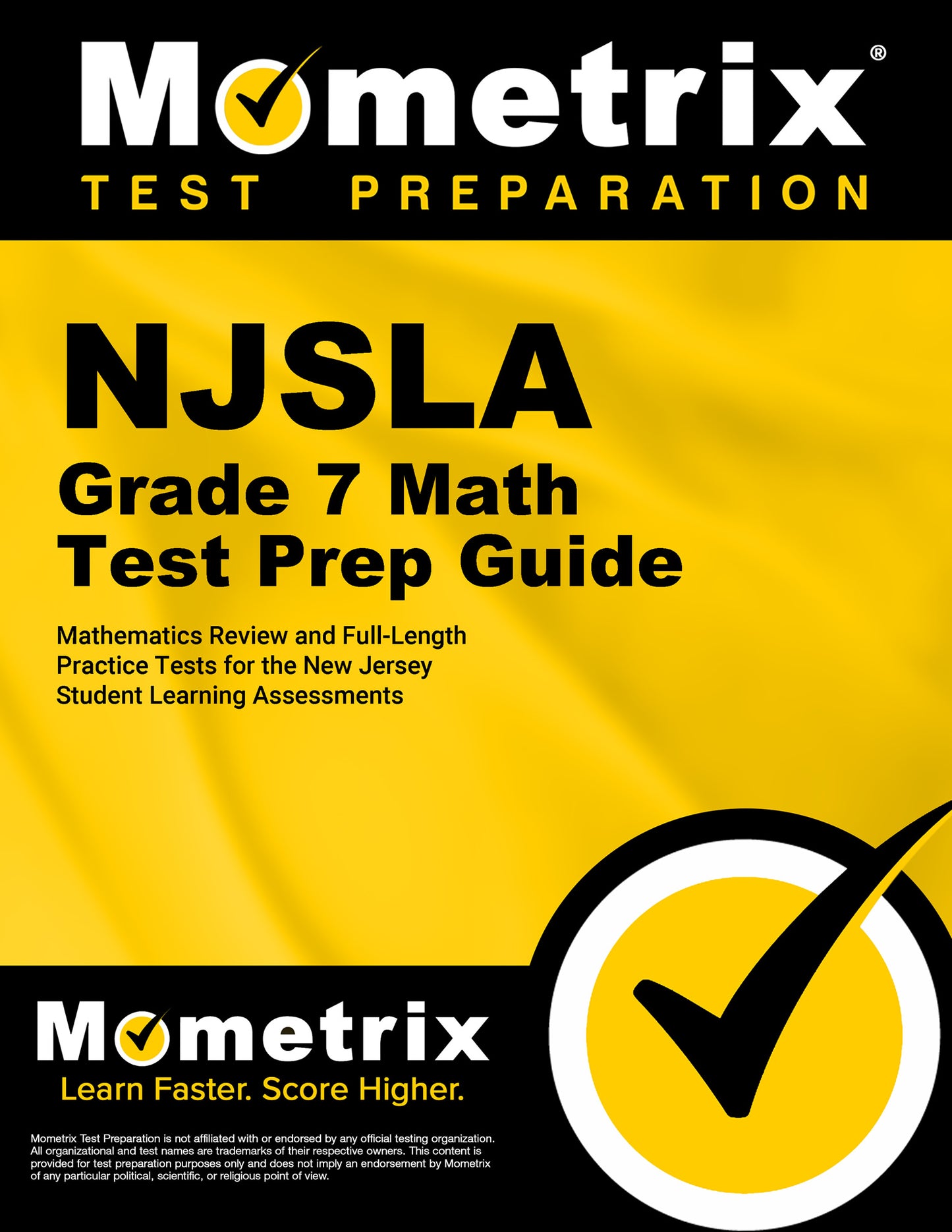NJSLA Grade 7 Math Test Prep Guide