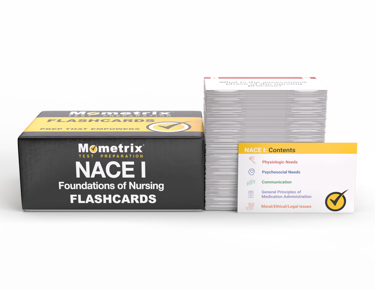 NACE I Foundations of Nursing Study Cards (boxed)