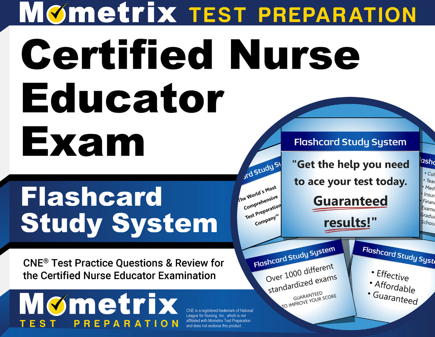 Certified Nurse Educator Exam Flashcard Study System