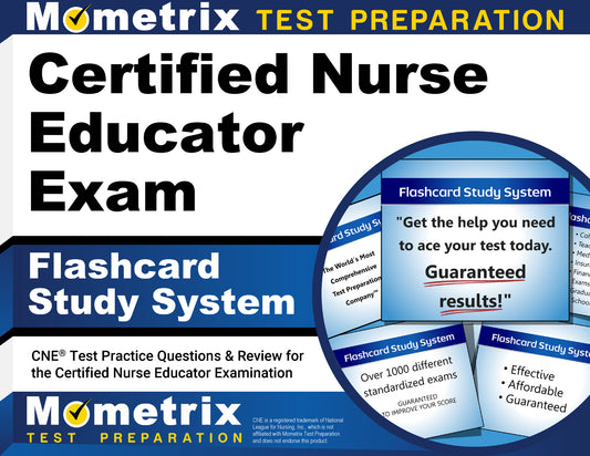 Certified Nurse Educator Exam Flashcard Study System