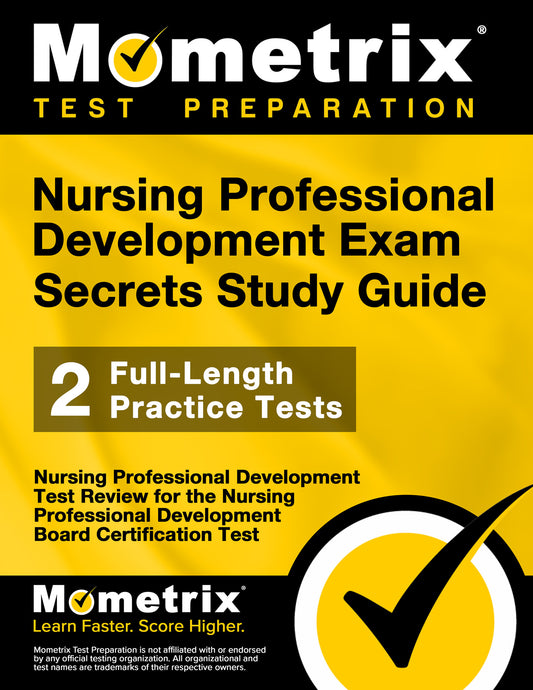 Nursing Professional Development Exam Secrets Study Guide (printed book)
