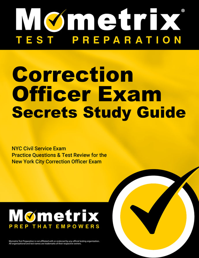 Correction Officer Exam Secrets Study Guide