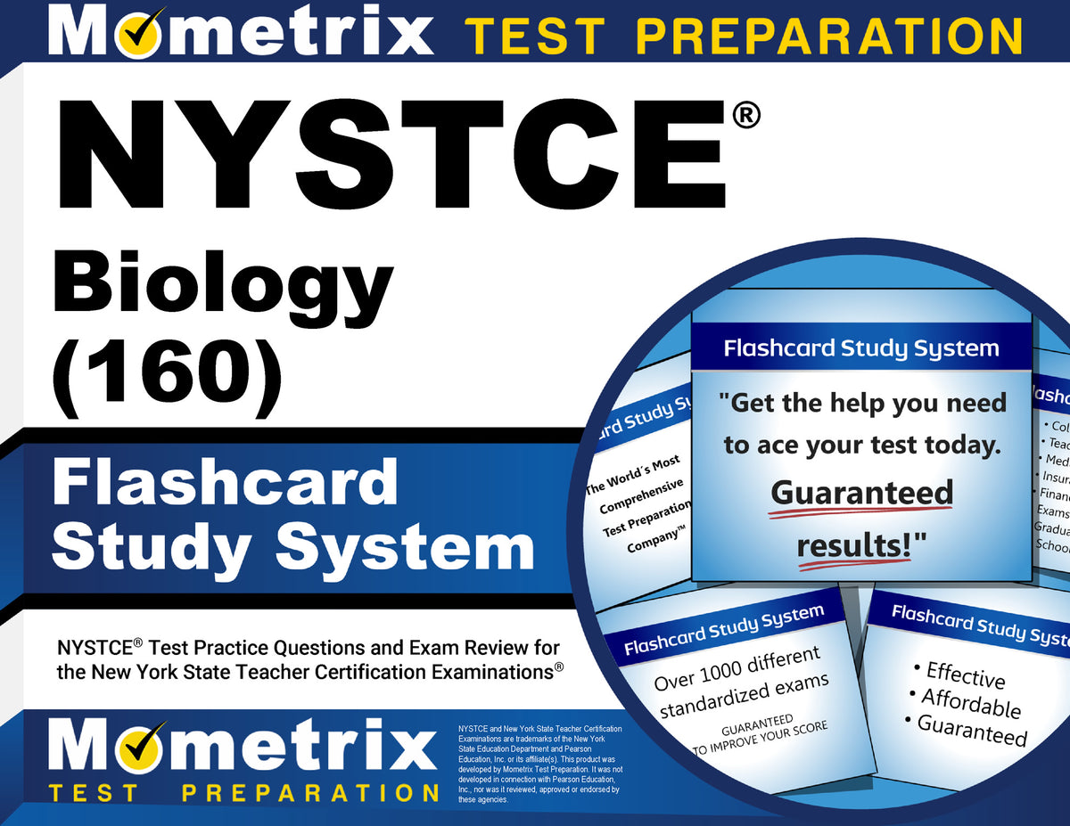 NYSTCE Biology (160) Flashcard Study System