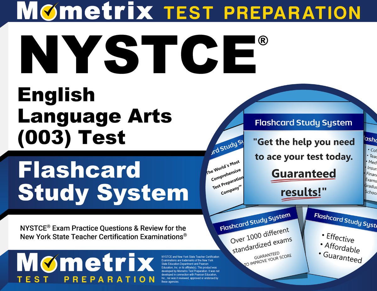 NYSTCE English Language Arts (003) Test Flashcard Study System