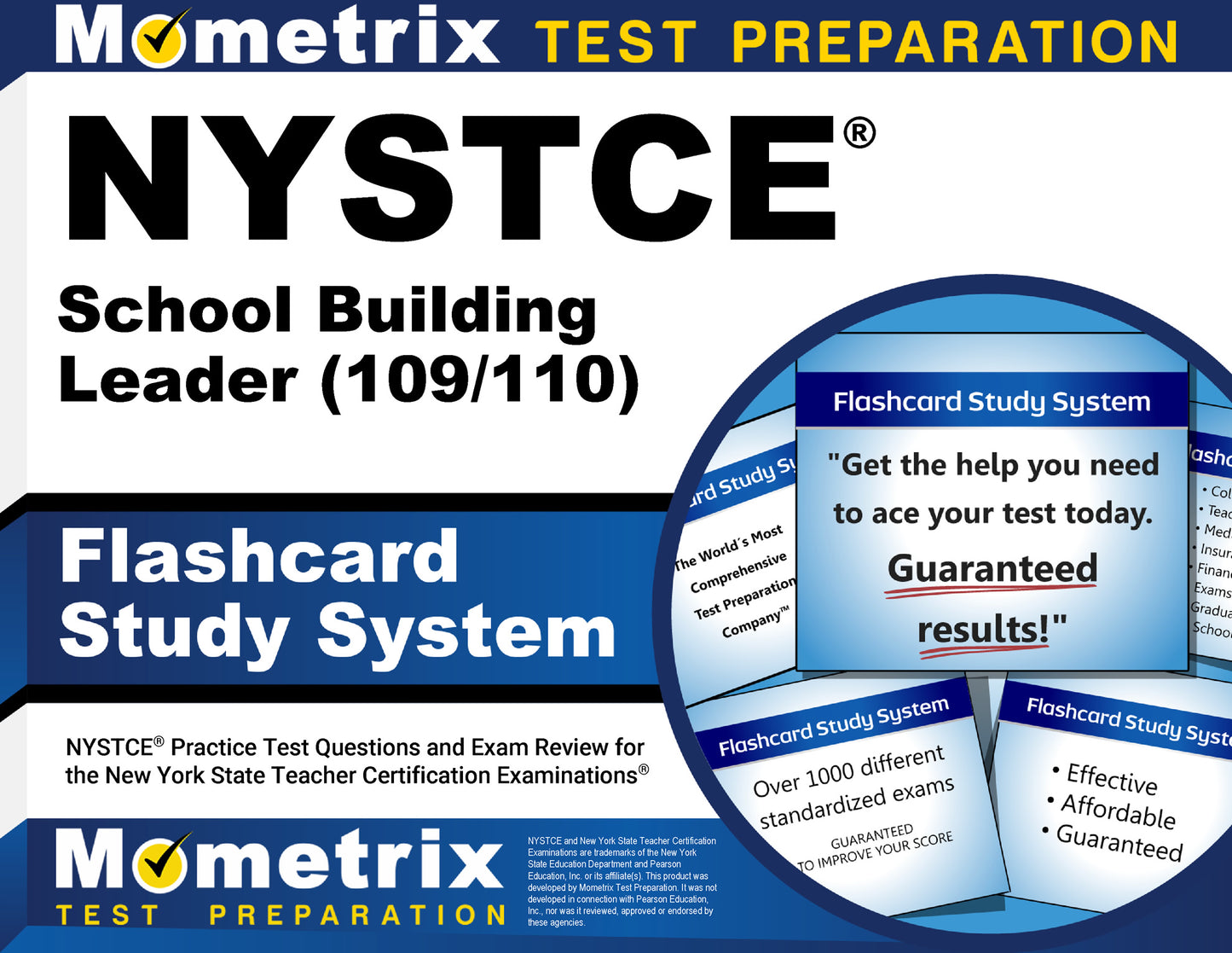 NYSTCE School Building Leader (109/110) Flashcard Study System