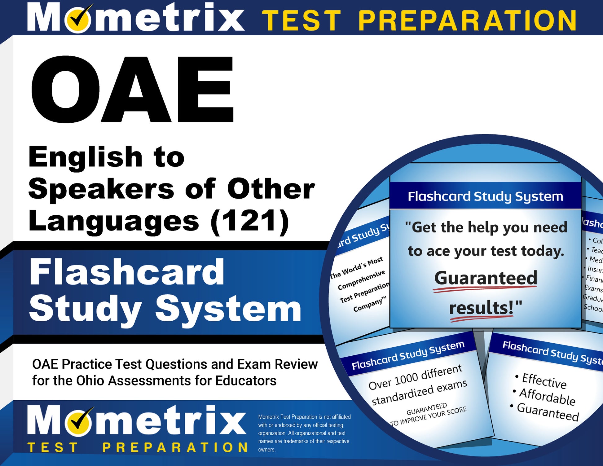 OAE English to Speakers of Other Languages (121) Flashcard Study System