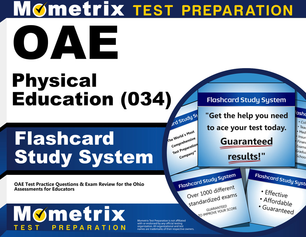 OAE Physical Education (034) Flashcard Study System
