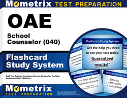 OAE School Counselor (040) Flashcard Study System
