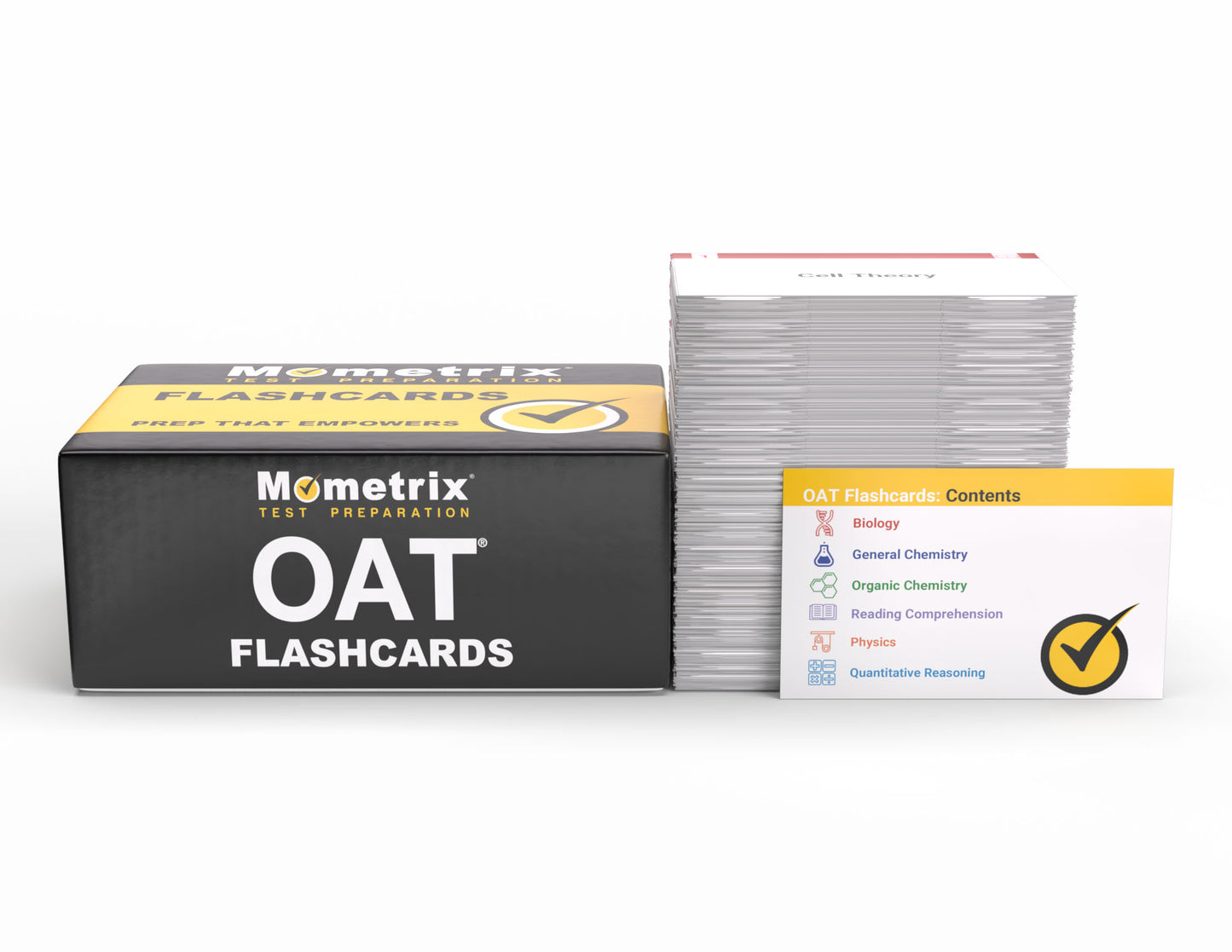 OAT Exam Study Cards (boxed)
