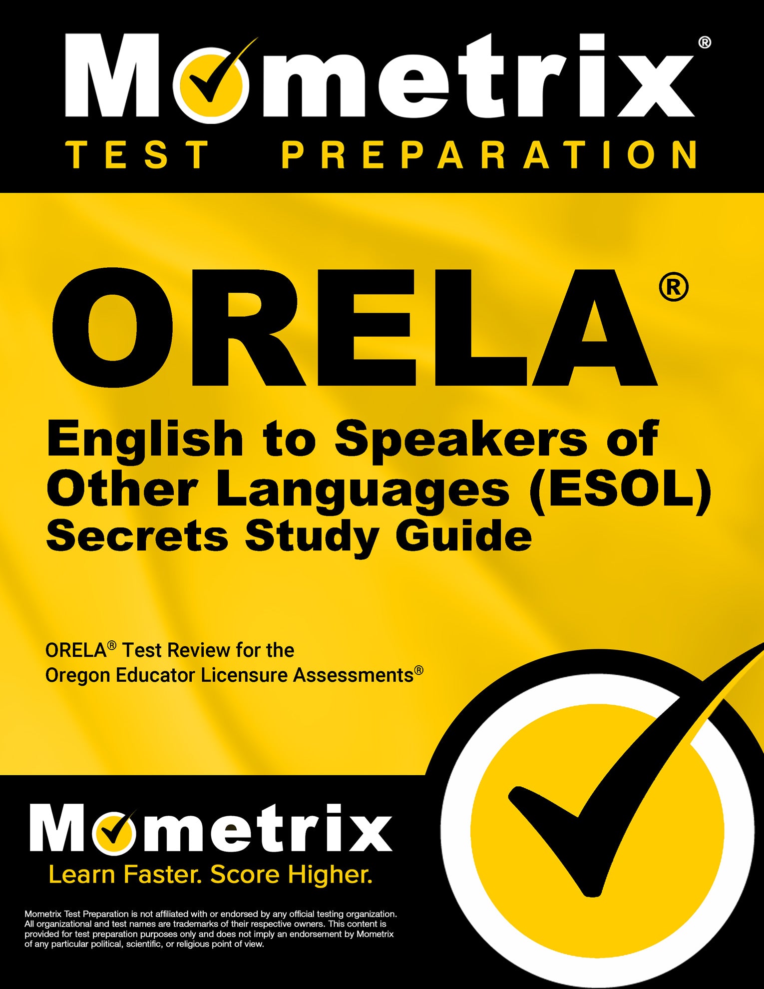 ORELA English to Speakers of Other Languages (ESOL) Secrets Study Guide