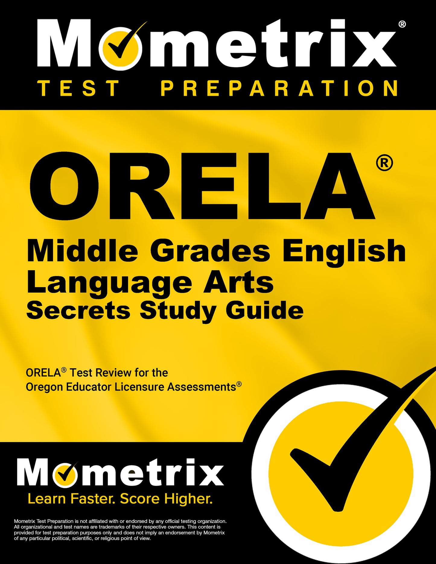 ORELA Middle Grades English Language Arts Secrets Study Guide