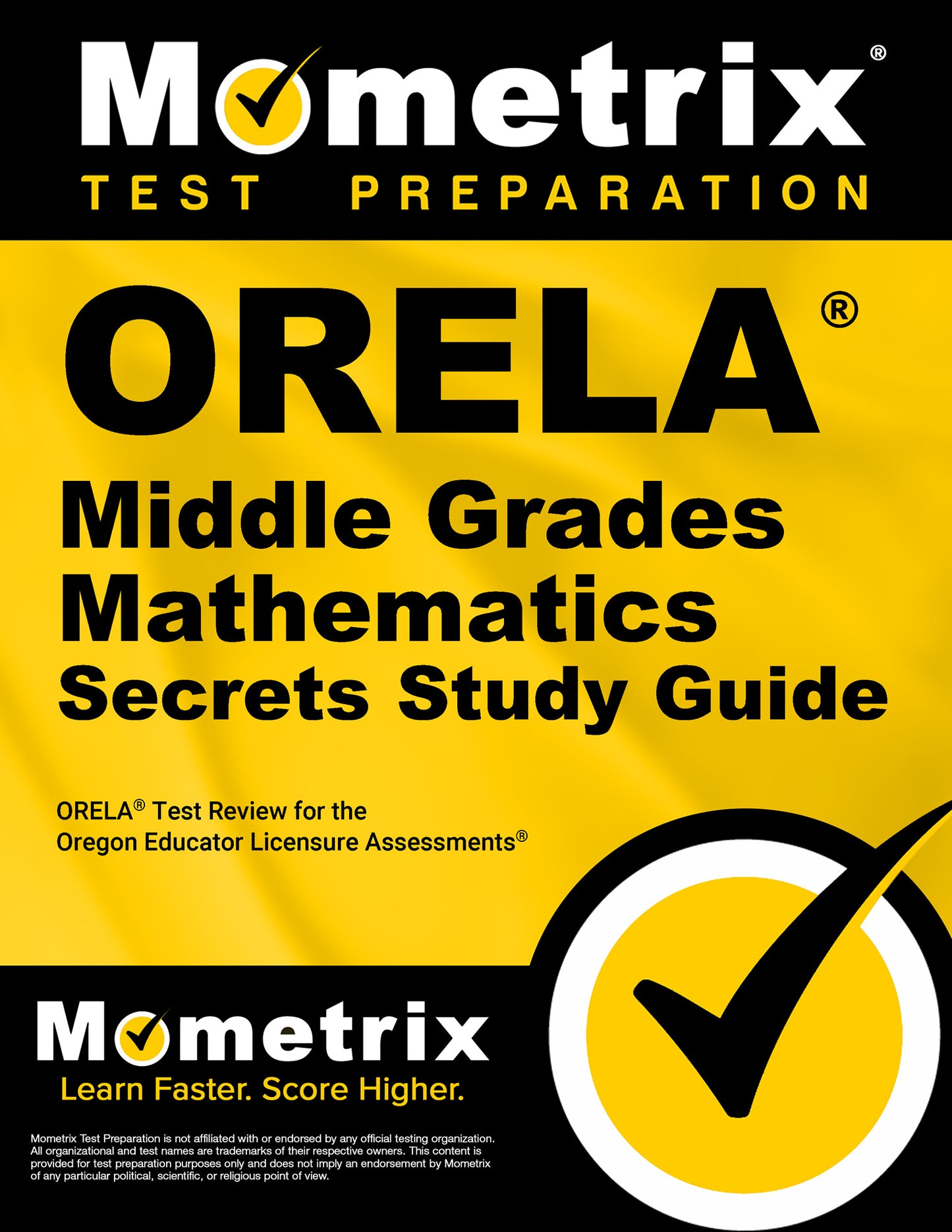 ORELA Middle Grades Mathematics Secrets Study Guide
