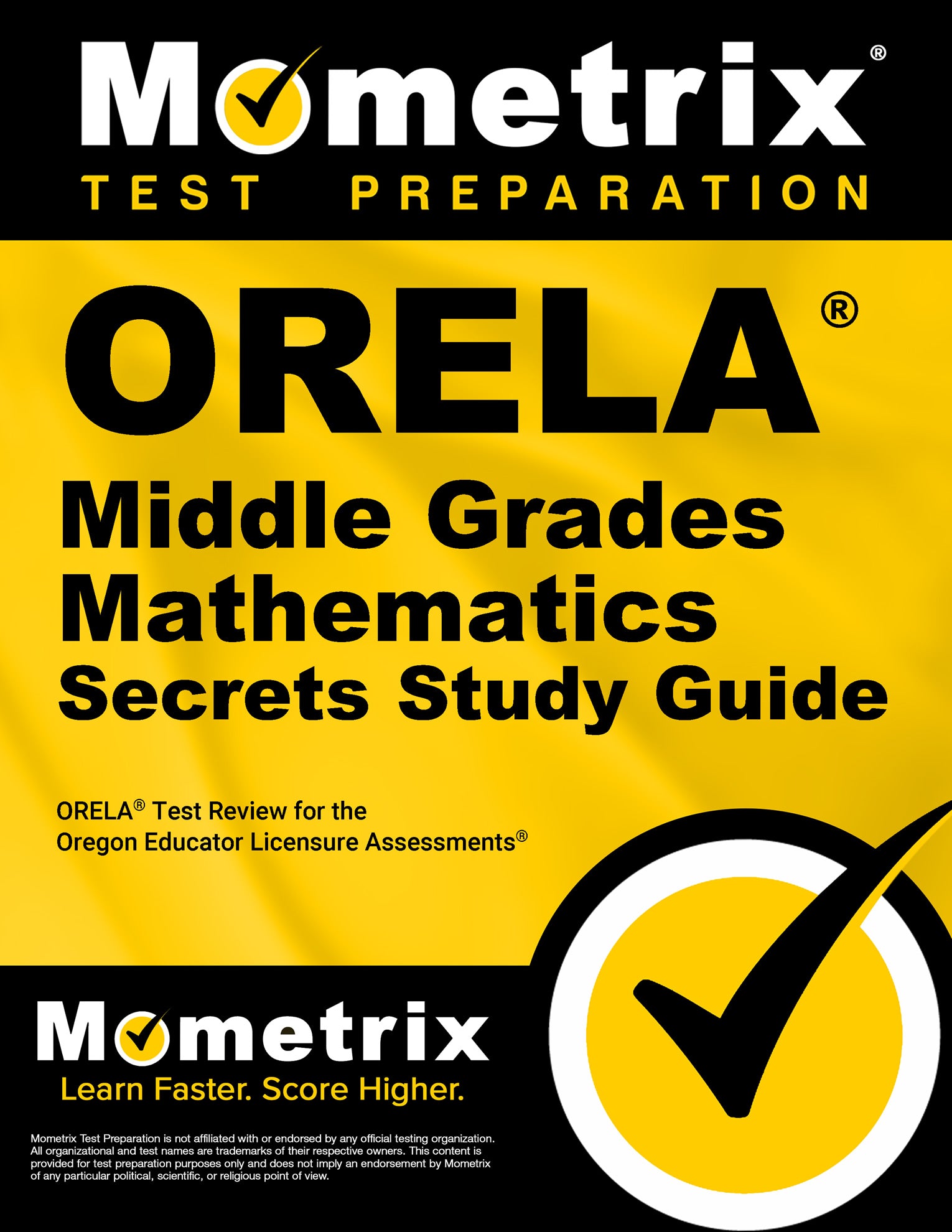 ORELA Middle Grades Mathematics Secrets Study Guide