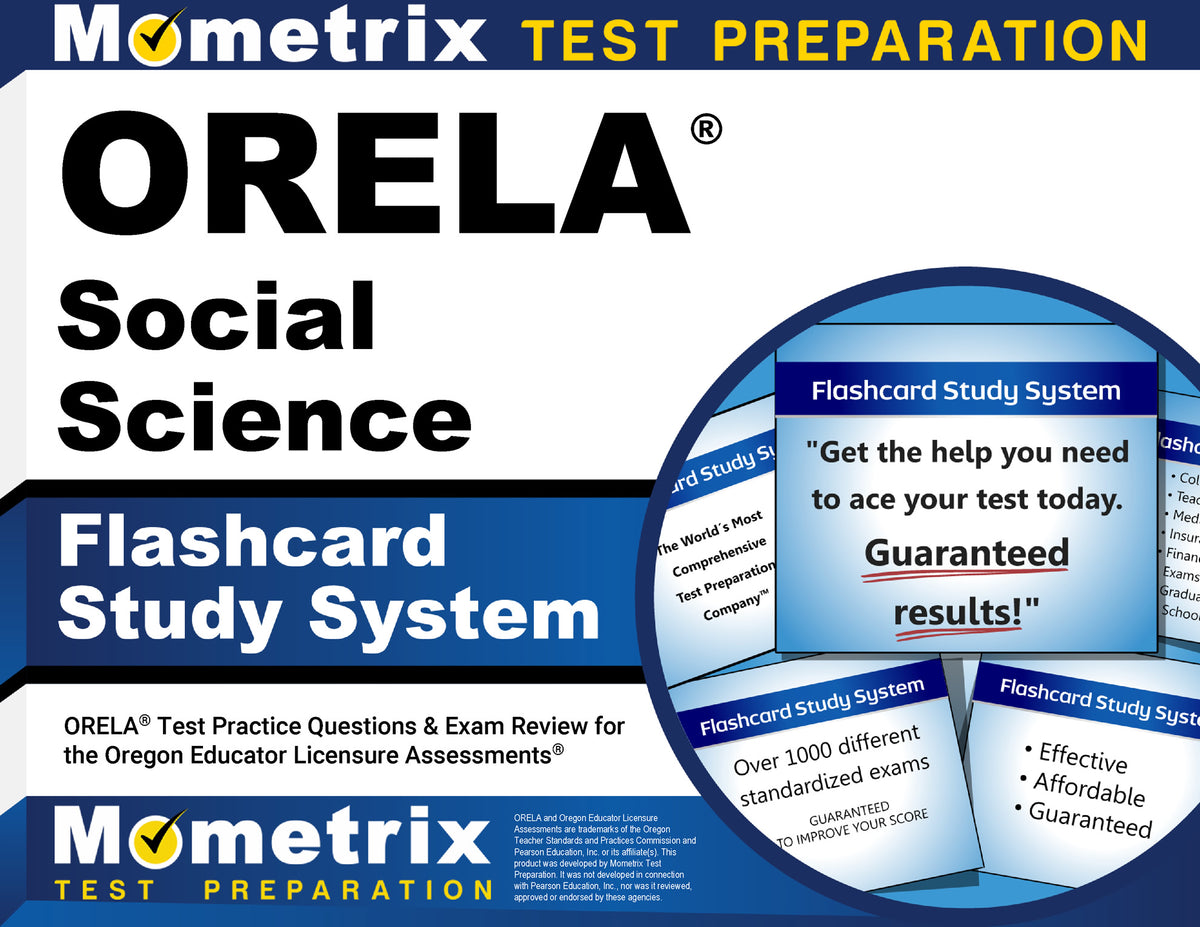 ORELA Social Science Flashcard Study System