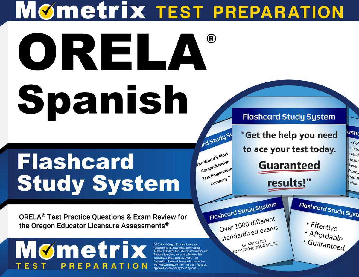 ORELA Spanish Flashcard Study System
