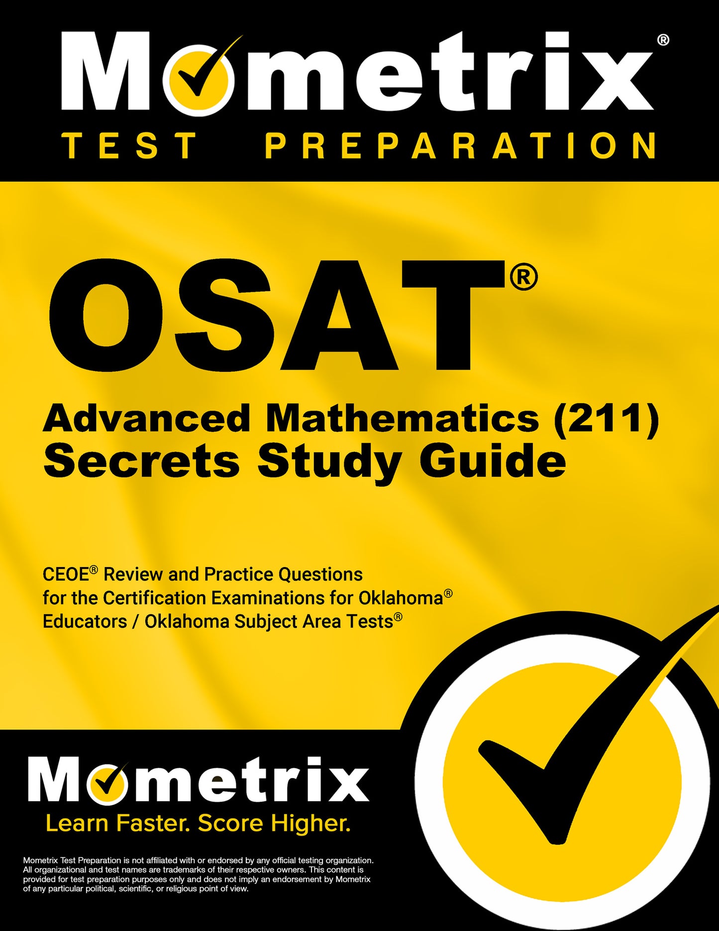 OSAT Advanced Mathematics (211) Secrets Study Guide