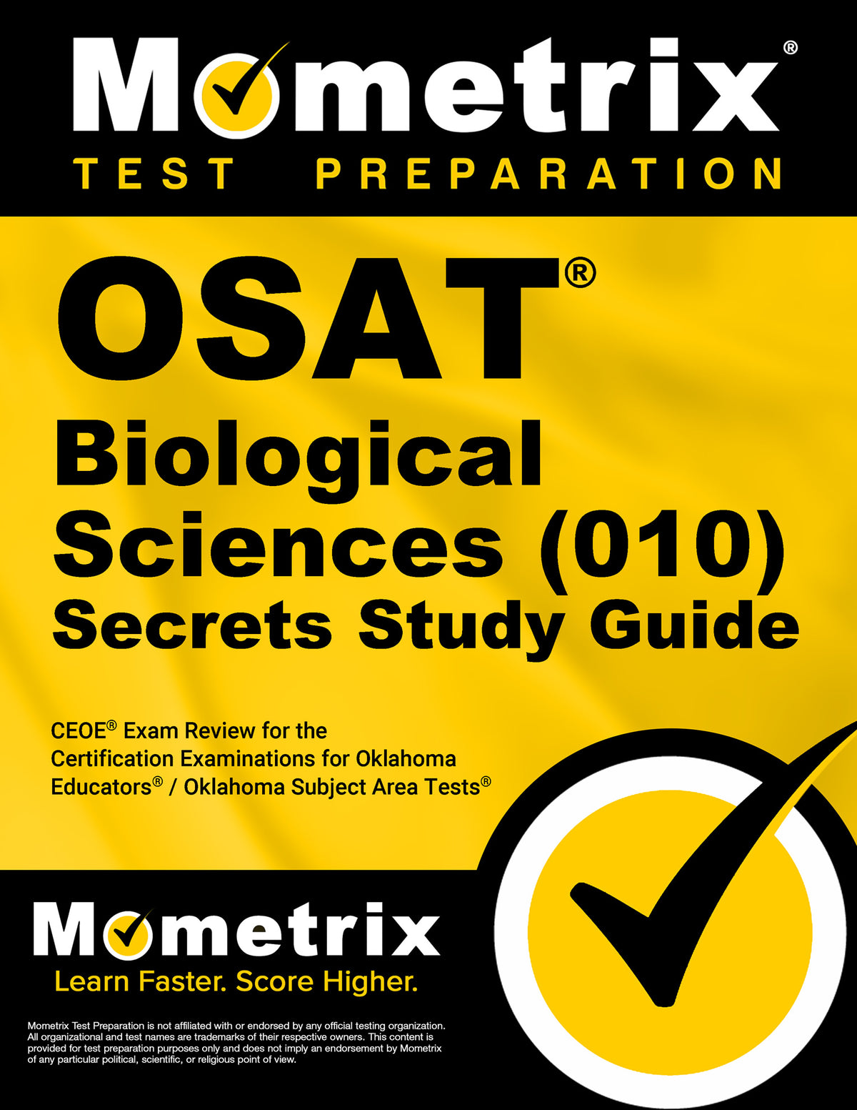 OSAT Biological Sciences (010) Secrets Study Guide